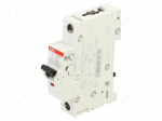 Circuit breaker | 230VAC | 220VDC | Inom: 3A | Poles: 1 | Charact: C | 10kA