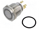 Switch: vandal resistant | Pos: 2 | SPDT | 3A/220VAC | 5A/24VDC | IP65
