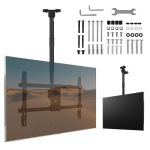 Uued tooted // Uchwyt / wieszak sufitowy dla TV Maclean, max. obciążenie 60kg, 43-86", max VESA 600x400, MC-112 B