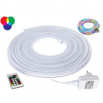 LED Lenta Neon 5m RGB DC24V  60LED/m, 24W 24keys controller  IP67(strip), IP44(transformators) (6)