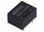 Converter: DC/DC | 1W | Uin: 10.8&divide;13.2V | 12VDC | Iout: 83mA | DIP8 | 1.8g