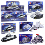 M&auml;nguala | PC | Konsoolid | Tarvikud // Harivad m&auml;nguasjad | Interaktiivsed | Loomingulised | Kunstilised // Klocki Konstrukcyjne Armia Wojsko Militarne Środki Transportu Robot 2w1