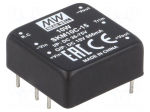 Converter: DC/DC | 10W | Uin: 36&divide;75V | 15VDC | Iout: 666mA | 1"x1",DIP