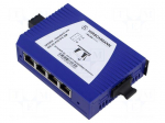 Switch Ethernet | unmanaged | Number of ports: 5 | 9.6&divide;32VDC | Spider