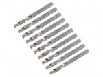 Drill bit | for metal | &Oslash;: 5.1mm | L: 62mm | Working part len: 26mm