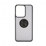 Back panel cover iLike Xiaomi Redmi 13C 5G Hybrid Case With Ring Black