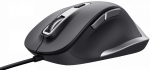 Computer mouse Trust Fyda Black