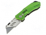 Knife | L: 170mm | W: 19mm | folding | Blades: trapezoidal