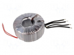 Transformer: toroidal | 600VA | 230VAC | 12V | 12V | 25A | 25A | 5kg | H: 68mm