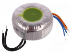 Transformer: toroidal | 120VA | 230VAC | 24V | 24V | 2.5A | 2.5A | 1.2kg