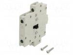 Auxiliary contacts | screw terminals | side | Contacts: NC + NO | CEM