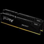 Kingston DRAM 32GB 5200MT/s DDR5 CL40 DIMM (Kit of 2) FURY Beast Black XMP