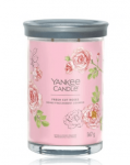 Yankee Candle Tumbler Fresh Cut Roses Scented Candle 567 g