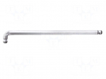 Wrench: hex key | spherical | HEX 2mm | Overall len: 102mm