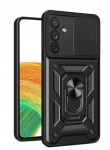 Back panel cover iLike Samsung Galaxy A14 armored case with camera Black