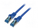 Patch cord | S/FTP | Cat: 6a | RJ45 plug,both sides | stranded | Cu | 1m