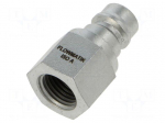 Quick connection coupling | max.400bar | G 1/4" | -25&divide;125&deg;C