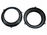 Speaker adapter | 165mm | Fiat Panda front doors
