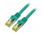 Patch cord | S/FTP | Cat 6a | RJ45 plug,both sides | stranded | Cu | 2m