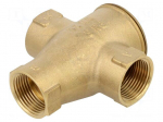 Thermostatic mixing valve | 1" | boiler return protection | 45&deg;C
