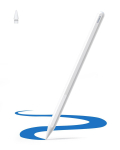 Wireless Bluetooth Stylus PS3 Pro for iPad with Wired Charging, White