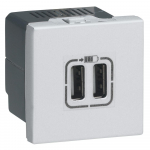 2USB CHARG 2M A+A 3A 15W WH