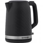 Gorenje | Kettle | K17SPB | Electric | 2200 W | 1.7 L | 360&deg; rotational base | Plastic | Black
