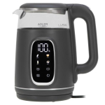 T&ouml;&ouml;riistad ja m&otilde;&otilde;teseadmed // Uued tooted t&ouml;&ouml;riistade, tarvikute kategoorias // AD 1305 GS grey silver Czajnik elektryczny szklany regulacją temperatury 1,7l | led | 40100&deg;c |