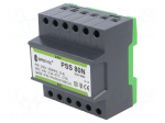 Transformer: mains | 80VA | 230VAC | 24V | IP30 | Mounting: DIN
