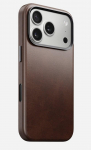 Nomad Traditional Leather Case mobile phone case 16 cm (6.3") Cover Brown