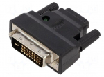 Adapter | DVI-D (24+1) plug,HDMI socket | UHD 2160p | black