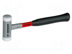 Hammer | 310mm | round | polyamide | fiberglass | recoilless | &Oslash;: 35mm
