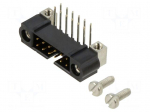 Connector: wire-wire/PCB | socket | male | PIN: 12 | Datamate J-Tek