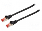 Patch cord | S/FTP | Cat 6 | RJ45 plug,both sides | stranded | CCA | 10m