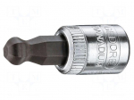 Socket: hex key-bit | HEX 6mm | 1/4" | Socket bit length: 37mm