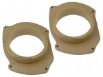 Spacer ring | MDF | 165mm | Nissan | impregnated,varnished