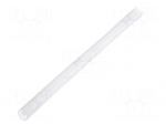 Heat shrink sleeve | thin walled | 3: 1 | 6mm | L: 1m | transparent