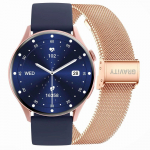 Smartwatch Gravity Strap + Bracelet GT11-6 / Rose Gold