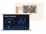 Display: TFT | 9" | 1280x800 | 32MBFLASH,32MBPSRAM | 1000cd/m2 | 4&divide;6V