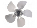 Fan accessories: blowing propeller | &Oslash;mount.hole: 3.6mm | 28&deg;