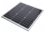 Photovoltaic cell | monocrystalline silicon | 540x510x25mm | 40W