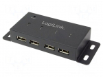 Hub USB | USB 2.0 | PnP,mounted on desktop | Number of ports: 4