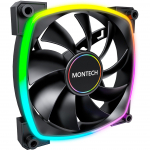 Montech AX140 PWM 140x140x25 (black, 140 mm)