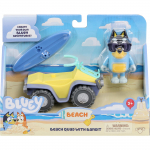 Moose Toys Bluey Vehicle & Figure - Beach Quad, Toy Vehicle
