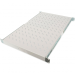Digitus shelf for permanent installation in 483 mm (19") cabinets, grey, 1 height unit
