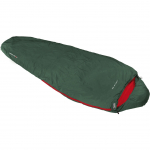High Peak mummy sleeping bag Ultra Pak 500 ECO (dark green/red)