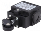 Limit switch | lever R 27mm, plastic roller &Oslash;22mm | NO + NC | 10A