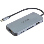 USB-C 8-&uuml;hes mitmeotstarbeline jaotur 4K PD 100W