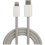 Tahvelarvutid ja tarvikud // USB kaablid // Maxlife kabel mxuc-06 usb-c &ndash; lightning 1,0 m 20w szary nylonowy