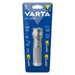 T&ouml;&ouml;riistad ja m&otilde;&otilde;teseadmed // Uued tooted t&ouml;&ouml;riistade, tarvikute kategoorias // Latarka ręczna UV LED 15638 aluminiowa Długość fali UV 395-400 nm, Technologia Multi LED + baterie w zestawie Varta